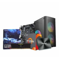 

												
												AMD Ryzen 3 4350g processor with A320 Colorful Motherboard Budget PC 